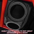 thumbnail image 3 of Carcasa de altavoz UTV KEMIMOTO Universal Polaris RZR de 6.5 pulgadas, 3 of 7