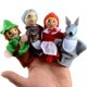 thumbnail image 5 of Juego de 10 marionetas de dedo de animales, muñeco de peluche para bebé, marionetas de mano de dibujos animados familiares, cerdos, teatro de tela, juguetes educativos para niños, 5 of 5
