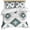 bronze, variant on Black Aztec Bedding 3 Piece Duvet Cover Set Queen Size, Ethnic Southwest Boho Farmhouse Aesthetic Soft Microfiber Comforter Cover with Zipper Closure & Pillowcases, FadeResistant Quilt Cover