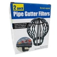 thumbnail image 2 of Conjunto de filtros de canalón de tubería bulk buys 2 piezas No corrosivos, 2 of 3
