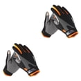 thumbnail image 2 of Soidarity 1 par de guantes de bicicleta a prueba de viento ciclismo montaña mano completa naranja Type2 NO2, 2 of 6