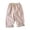 Pink, variant on Kids Summer Cotton Linen Pants for Boys Trousers Casual Striped Long Pant Rubber Waist Beach Pants(Black,1-2 Years)