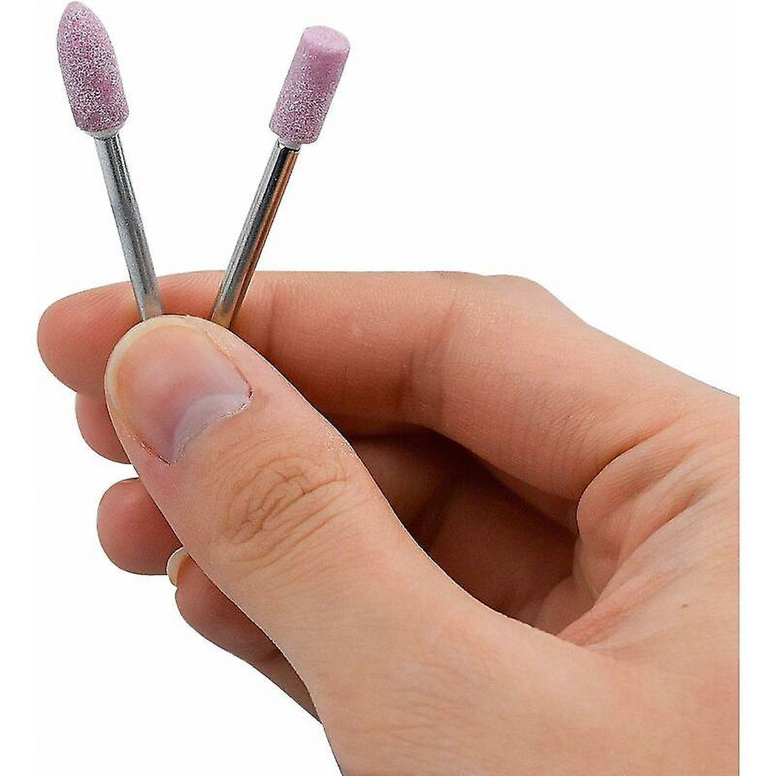 50 Meules Abrasives Pour Outil Rotatif – Têtes De Polissage Et Meulage Avec Tige – Pour Bijoux, Gravure, Modélisme – Taille ~5 Cm