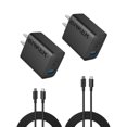 thumbnail image 1 of Cargador de pared rápido USB de doble puerto Anker de 20 W para iPhone 16, 1 of 8