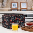 thumbnail image 6 of Lsque Paisley1 Print 4 Slice Toaster Cover , Kitchen Appliance Dustproof Protector , Toaster Protector Dustproof Kitchen Appliance Cover, 6 of 7
