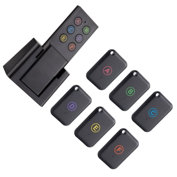 Inteprter 6x Buscadores de control remoto fáciles de usar dicen adiós a los controles remotos perdidos Localizador de buscadores remotos con Cerraduras de hardware