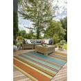 thumbnail image 2 of Couristan 22963067020040T 2 x 4 ft. Covington Sherbet Stripe Rug, Multi, 2 of 3