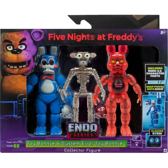 Five Nights at Freddy's Endo Series Toy Bonnie & System Error Bonnie Action Figure [Includes Endo-1 & Character Parts]