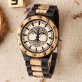 thumbnail image 2 of Reloj de madera Dentily 22 cm Árbol de la Vida con cuarzo para hombre, 2 of 7