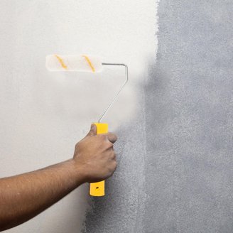 Leumoi 18 Inch Paint Roller Kit - Includes Tray, Adjustable Frame & 10 Microfiber Sleeves