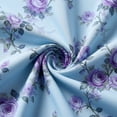 thumbnail image 7 of Craaazy Women's Plus Size Floral Print 3/4 Sleeve Crewneck T-Shirt - Casual Curved Hem Top Comfort & Style for Everyday Wear Gifts, 7 of 7