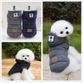 thumbnail image 2 of Chaqueta para perros Adepaton Abrigo con capucha Ropa de abrigo para mascotas para perros pequeños Mittel, 2 of 5
