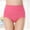 5-Watermelon Red, variant on YWDJ Lightweight High Waist No Show Solid Color High Waist Briefs Lift The Hip Cotton Underpants Beige M