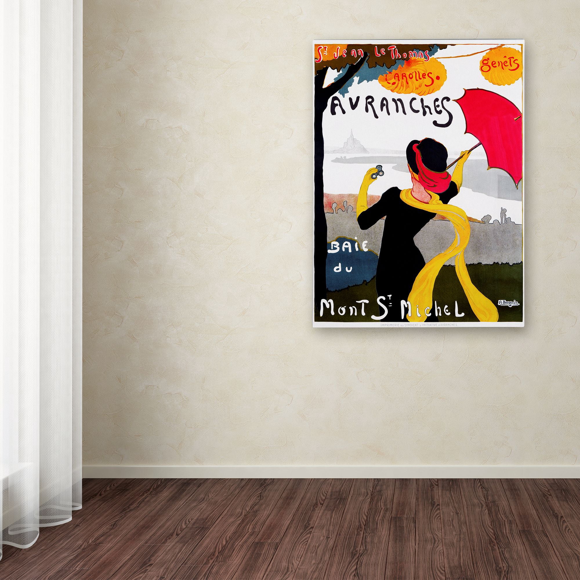Trademark Fine Art 'Travel 271' Canvas Art by Vintage Lavoie