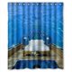 thumbnail image 1 of Cortina de ducha ABPHQTO Impermeable Mundo Submarino 150x180 cm, 1 of 2
