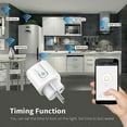 thumbnail image 4 of 20A wifi smart socket with power measurement AI voice mobile phone remote control |MAZE, 4 of 5