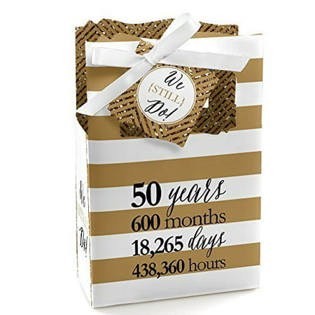 We Still Do 50th Wedding  Anniversary  Party Favor Boxes 