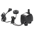 thumbnail image 4 of Aquarium Pump Colorful LED Lights Landscaping Durable Silent Air Pump for Aquarium Fish Tank US 110V, 4 of 7