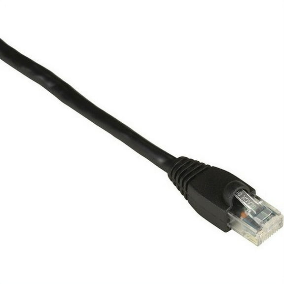 Black Box GigaTrue 6ft RJ-45 M/M Cat6 Snagless Patch Cable Black