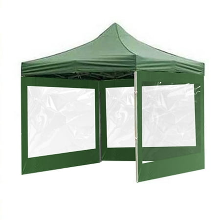 JilgTeok Outdoor Tent Bib Tents for Camping Instant Pop Up Tents Waterproof & Windproof Family Tents for Camping Outdoor Picnics Backyard 3MX2M(Green)