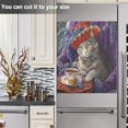 thumbnail image 5 of WOBOGO Noble Ragdoll Cat Magnetic Dishwasher Sticker Personalized DIY Beautiful and Practical Home Kitchen Decorations23×16in., 5 of 6