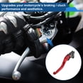 thumbnail image 3 of Palancas de freno y embrague cortas únicas para KTM 790 Adventure R 2019-2024, palanca de freno ajustable en 6 posiciones, aleación de aluminio roja, 1 par, 3 of 7