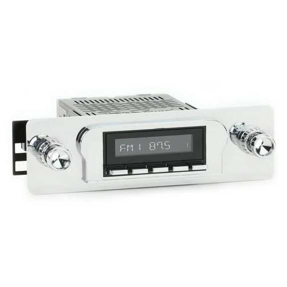 RetroRadio Compatible with 1960-63 Ford Falcon Features Include Bluetooth, HD, SiriusXM Ready, AM/FM LBC-M4-122-04-74F1