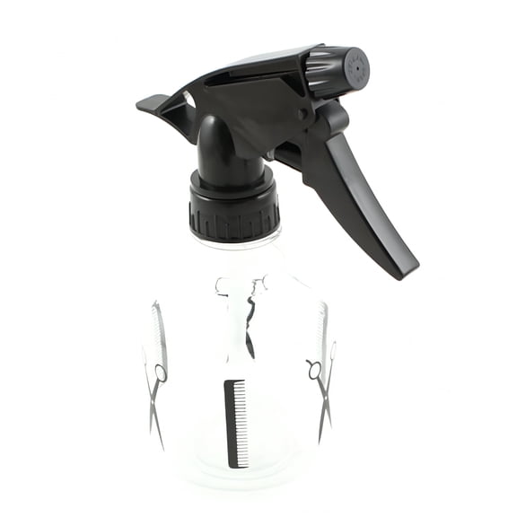 ACDANC Plastic Empty Refillable Trigger Container,Clear Spray Bottle Hairdressing Water Sprayer,250ml 8oz