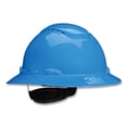 thumbnail image 3 of SecureFit H-Series Hard Hats, H-800 Vented Hat with UV Indicator, 4-Point Pressure Diffusion Ratchet Suspension, Blue | Bundle of 10 Each, 3 of 4