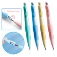 thumbnail image 1 of Musbetu Mechanical Pencil Set Corrects Grip Posture Pencil Set with 2.0MM Refill Soft Silicone Grip Pencil with Sharpener for Kids Writing Drawing Home Office Classroom, 1 of 7