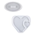 thumbnail image 3 of Resina, Foto, Marco, Modelo, Modelo de Marco de Imagen, Decoración, Marco de Fotos, Modelo de Marco de Imagen único para Resina Epoxi, Modelo de Resin Corazón de doble amor, 3 of 8