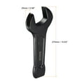 thumbnail image 2 of Uxcell 55mm High Tensile Steel Single Head Open End Impact Spanner Wrench, 2 of 5