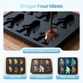 thumbnail image 4 of Bigfoot Silicone Ice Cube Tray – Sasquatch Shape, Reusable BPA-Free for Drinks Party Home Kitchen., 4 of 5