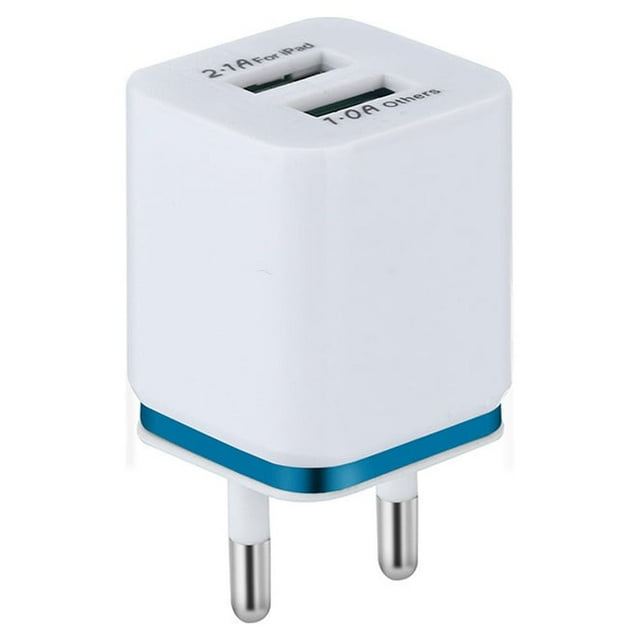 EGNMCR Chargeur USB 5V / 2A charge Rapide pour Adaptateur Mural TP Max Prise EU Alimentation charge