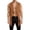 Brown-1, variant on Western Cowboy Vest Men Cropped Suede Tassel Fringe Vest 70s Hippie Open Front Cardigan Jacket Outerwear