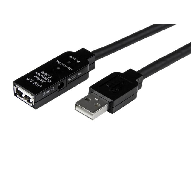 StarTech Cable 15m Extensión Alargador USB 2.0 Activo Amplificado Startech USB2AAEXT15M