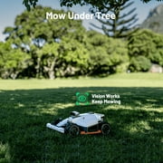 Mammotion LUBA 2 AWD 5000HX Robotic Lawn Mower, Reception for 1.25 Acres, Max 1.5 Acres Coverage, With 4G, UltraSense AI Vision, 2.2-4.0 Cutting Height