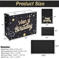 thumbnail image 2 of 14'' Large Gift Bag Gold Foil Happy Birthday Party Bag with Tissue Paper, Card, Envelope, Gift Tag, 2 of 4