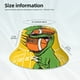thumbnail image 3 of Balery T-Rex Playing Football Sombreros para el sol para hombre y mujer, sombrero de pescador con UPF 50+, 3 of 6