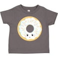thumbnail image 3 of Inktastic White Donut Boys or Girls Toddler T-Shirt, 3 of 5