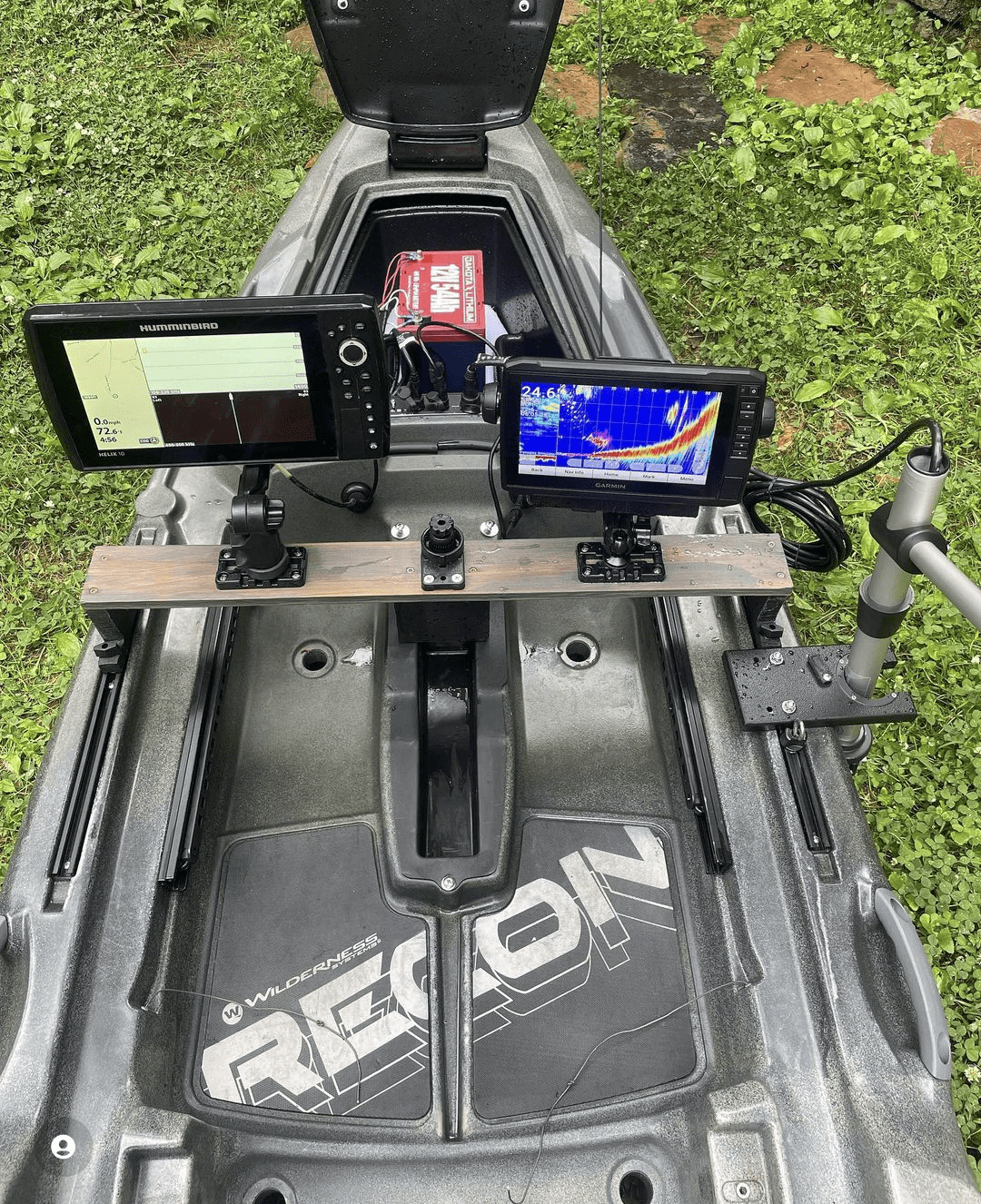 Transducer Mount for Kayaks - Fishing Specialties Bowducer