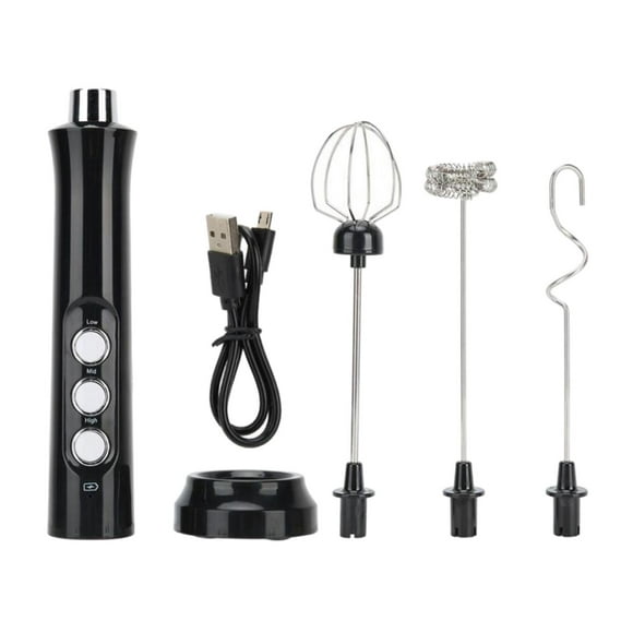 Espumador de leche eléctrico Espumador de 3 de huevos de mezcdo bebidas Sunnimix Espumador de leche eléctrico