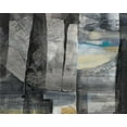 thumbnail image 2 of Hristova, Albena 24x20 Gold Ornate Wood Framed with Double Matting Museum Art Print Titled - Cracks in the Wall, 2 of 4