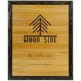 thumbnail image 1 of Rustic Wooden Poster Picture Frame 20x24 - Natural Solid Eco Distressed Wood for Wall Mounting Photo Frame - Charcoal, 1 of 5