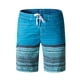 thumbnail image 1 of Puntoco Pantalones Cortos De Playa Para Hombre Con Bolsillos Con Cordón Y Estampado Del Día De La Independencia Blanco M, Pantalones Cortos Hombre, 1 of 2