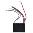 thumbnail image 2 of Cbb61 Condensador de ventilador de techo 4,5 uf + 6uf + 6uf 5 Cable 250v 5 Condensador de arranque de velocidad Feliz Sencillez, 2 of 5