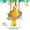 C, variant on Outdoor Hanging Decor, Parrot Decor, Hanging Outdoor Decor, Fake Parrot, Weather-Resistant Outdoor Bird Decor, Resin Bird Decoration, Hand-Painted Bird Statue Garden Decor, Tree Decoration,A