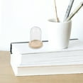 thumbnail image 3 of Shisuyan 10 Sets Mini Glass Dome With Tray Clear Glass Display Case Preserved Flower Plant Display Cloche, 3 of 8