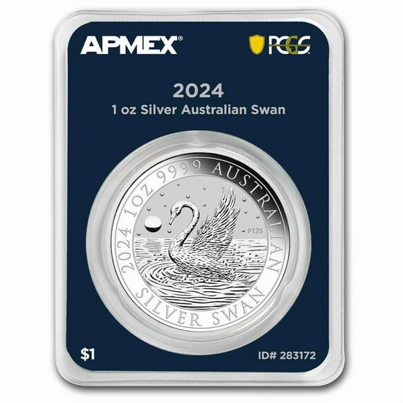 2024 Australia 1 oz Silver Swan (MD® Premier Single   PCGS FS®)