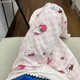 thumbnail image 2 of Pantalones largos de mariposa a cuadros de verano para mujer, pantalones finos para el hogar, pantalones holgados informales de cintura alta con tubo recto para dormir, 2 of 5